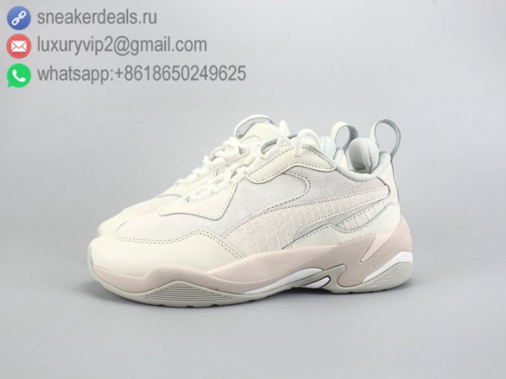 Puma Thunder Spectra Women Trainer Running Shoes Beige Size 36-40